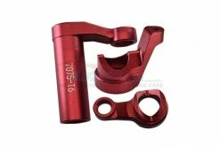 GPM Racing SLE048-R | GPM Red Aluminium Servo Saver Set