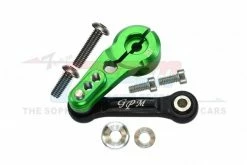 GPM Racing SLE16025T-G | GPM Green Aluminium Sledge 25T Servo Horn & Tie Rod Set