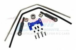 GPM Racing SLE312F-R-B | GPM Blue Aluminium Front Or Rear Sway Bar Set