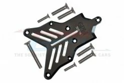GPM Racing SLE331R-BK | GPM Black Aluminium Rear Skid Plate