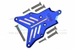 GPM Racing SLE331R-B | GPM Blue Aluminium Rear Skid Plate