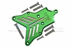 GPM Racing SLE331R-G | GPM Green Aluminium Rear Skid Plate