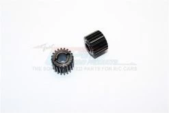 GPM Racing SSCX2020T-BK | GPM Hardened Steel 20T Drive Gears For Axial SCX10 II 2Pcs