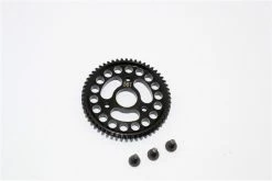GPM Racing SSLA056T-BK | GPM Steel 56T 32dp/0.8Mod Spur Gear