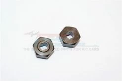 GPM Racing SSLA1277-HEX-BK | GPM Steel Replacement 12mm Hex For GPM Universal Drive Shafts 2Pcs