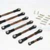 GPM Racing SSLA160P-OC-BEBK | GPM Spring Steel Traxxas Slash 4x4 Complete Turnbuckle Set 7Pcs W/ Hardware