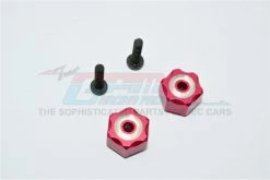 GPM Racing GPM-SST010--3MM-R | GPM Red Aluminium Hex +3mm