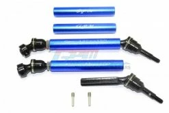 GPM Racing STRV2125A-B | GPM Blue Steel & Aluminium Front Or Rear Universal Swing Shaft Set