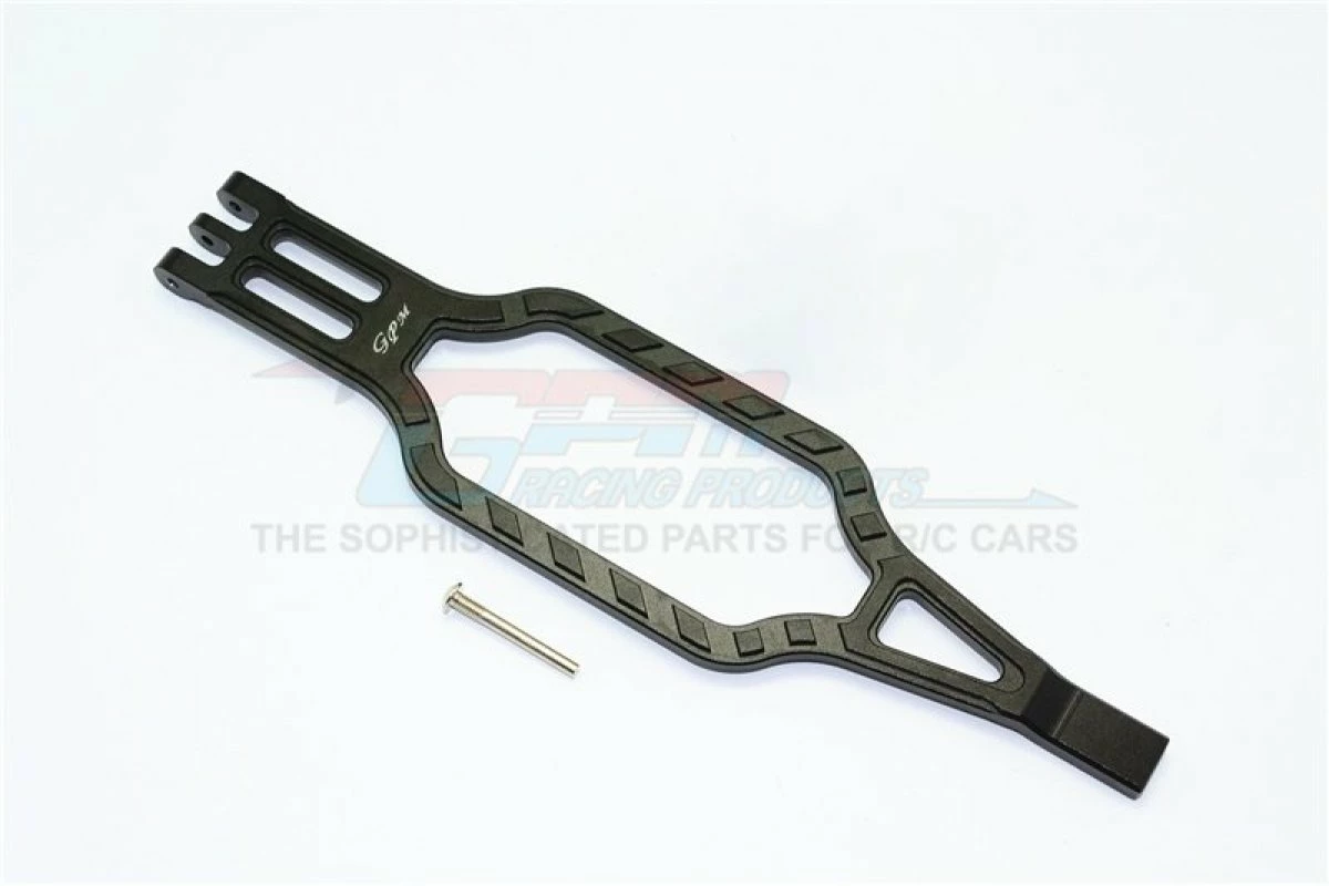 GPM Racing TRX40126-BK | GPM Black Aluminium TRX-4 Battery Hold Down