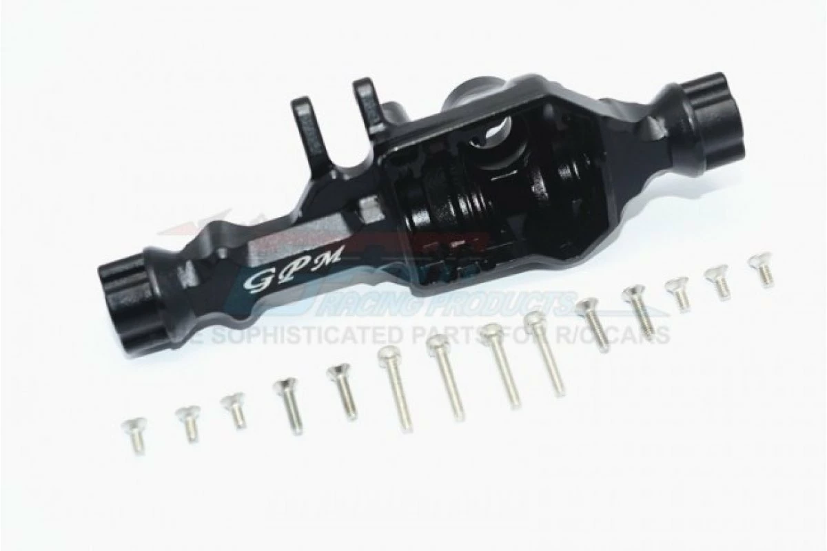 GPM Racing TRX4012B-BK | GPM Black Aluminium Front Differential/Axle Housing W/o Cover