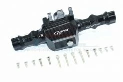 GPM Racing TRX4013-BK | GPM Black Aluminium Rear Gearbox Housing Set For Traxxas TRX-4
