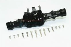 GPM Racing TRX4013B-BK | GPM Black Aluminium Rear Gearbox Housing W/o Cover For Traxxas TRX-4