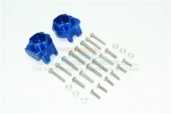 GPM Racing TRX4013CA-B | GPM Blue Aluminium TRX-4 Rear Inner Portal Drive Housing 2Pcs