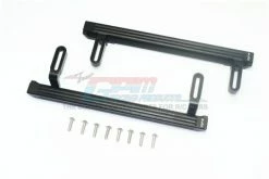 GPM Racing TRX4014BZ-BK | GPM Black Aluminium TRX-4 Side Step Plate Set 2Pcs