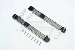 GPM Racing TRX4014X-S-BK | GPM Black Aluminium TRX-4 Side Step Plate Set 2Pcs