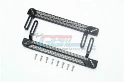 GPM Racing TRX4014XA-BK | GPM Black Aluminium TRX-4 Side Step Plate Set 2Pcs