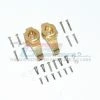 GPM Racing TRX4019AX-OC | GPM Brass TRX-4 Left & Right Portal Drive Caster Blocks