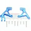 GPM Racing TRX4028A-B | GPM Blue Aluminium TRX-4 Front Adjustable Shock Tower 2Pcs