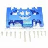 GPM Racing TRX4038BA-B | GPM Blue Aluminum Gear Box Skid Plate