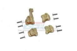 GPM Racing TRX4089X-OC | GPM Brass TRX-4 Front & Rear Suspension Link Axle Mount Set