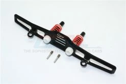 GPM Racing TRX4330F-BK | GPM Black Aluminium Front Bumper W/ Springs & D-Rings