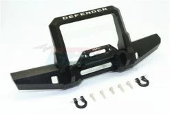 GPM Racing TRX4330FA-BK | GPM Black Aluminium Front Bumper W/ D-Rings Set