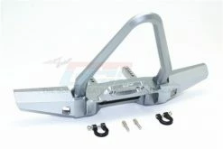 GPM Racing TRX4330FC-GS | GPM Gunmetal Aluminium TRX-4 Front Bumper W/ D-Rings