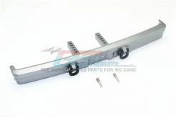 GPM Racing TRX4330FF-GS | GPM Grey Silver Aluminium Front Bumper Mount W/ D-Rings