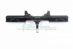 GPM Racing TRX4330RG-BK | GPM Black Aluminium TRX-4 Mercedes Benz Rear Bumper W/ Drop Hitch