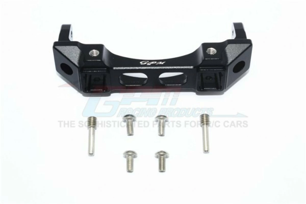 GPM Racing TRX4331F-BK | GPM Black Aluminium Front Bumper Mount