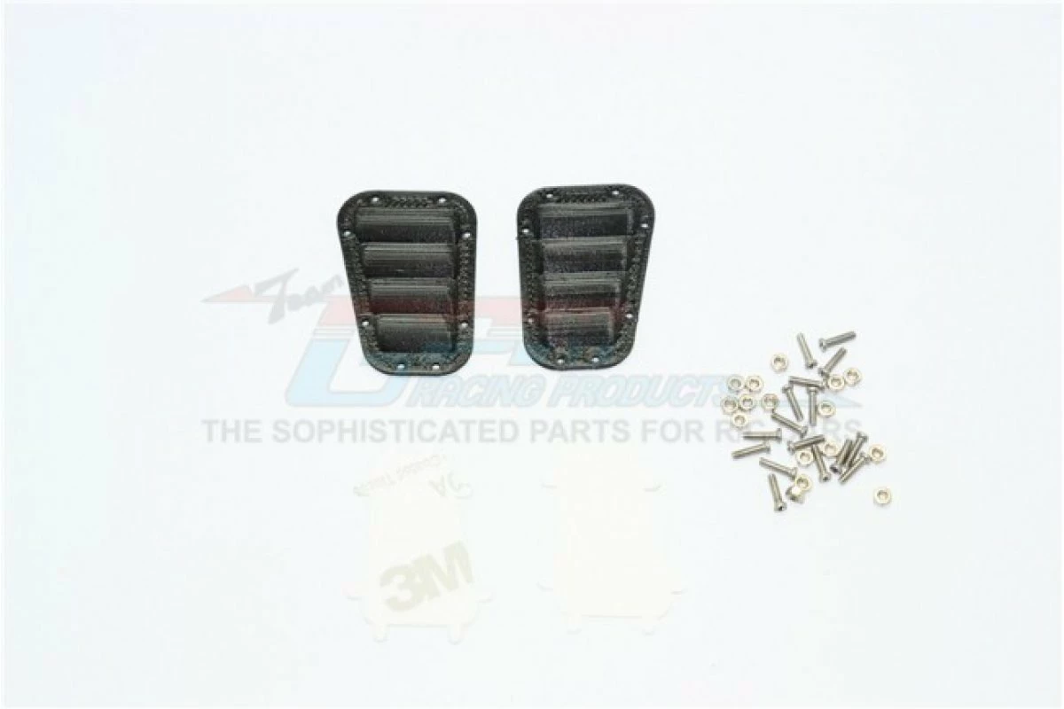 GPM Racing TRX4ZSP1-BK | GPM Black Fender Vents 2Pcs