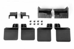 GPM Racing TRX4ZSP16A-BK | GPM Black Polyurethane Front & Rear Skid Plate Upgrade Kit - No Logo