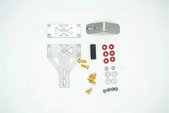 GPM Racing TRX4ZSP67-OC | GPM 1/10 Stainless Steel Spare Tyre Mount