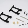 GPM Racing TT056-BK | GPM Black Aluminium TT-01 Rear Lower Suspension Arms 2Pcs W/ Hardware