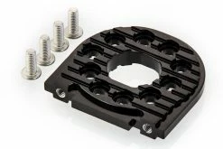 GPM Racing TT2B018A-BK | GPM Black Aluminium Adjustable Motor Mount (For 16T-25T)