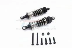 GPM Racing TT2B070F-BK-S-BEBK | GPM Black Aluminium 70mm Front Adjustable Shocks 2Pcs