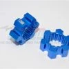 GPM Racing TXM010-10MM-B | GPM Blue Aluminum X-Maxx 24mm Wheel Hex 10mm Thick 2Pcs