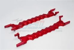 GPM Racing TXM0126N-R | GPM Red Aluminium X-Maxx Battery Holder Set