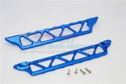 GPM Racing TXM014-B | GPM Blue Aluminium X-Maxx Nerf Bars 2Pcs