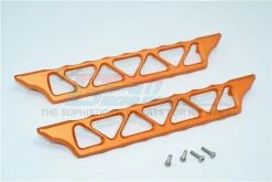 GPM Racing TXM014-OR | GPM Orange Aluminium Side Trails 2Pcs