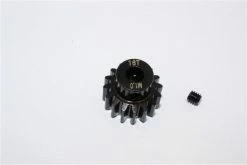GPM Racing TXM016TS-BK | GPM Steel X-Maxx 16T 1Mod Pinion Gear