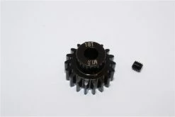 GPM Racing TXM018TS-BK | GPM Steel X-Maxx 18T 1Mod Pinion Gear
