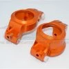 GPM Racing TXM019-OR | GPM Orange Aluminium Front Hub Carriers (C-Hubs) 2Pcs