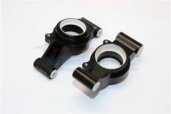 GPM Racing TXM022N-BK | GPM Black Aluminium Rear Hub Carriers 2Pcs