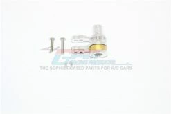 GPM Racing TXM025TSH-S | GPM Silver Aluminium 25T Servo Horn W/ Servo Saver