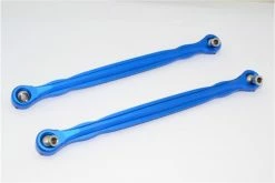 GPM Racing TXM047N-B | GPM Blue Aluminium X-Maxx Complete Front Steering 173mm Turnbuckles 2Pc