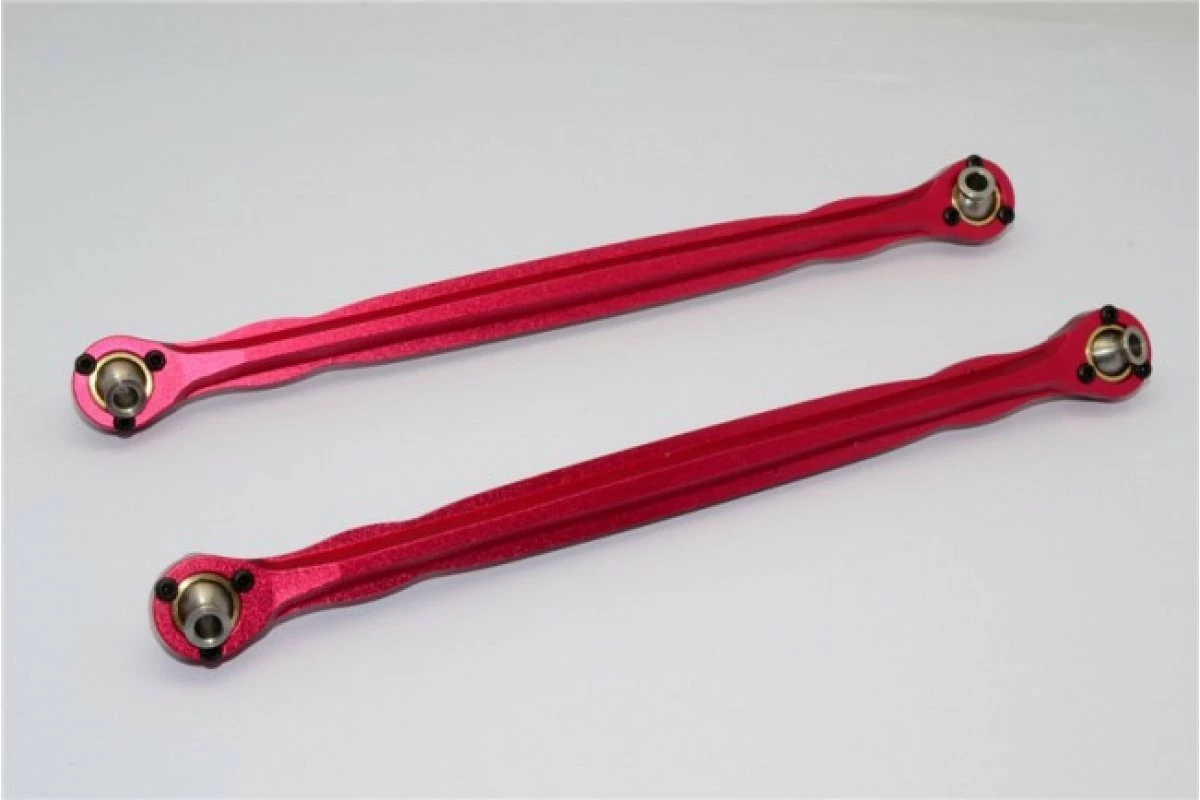 GPM Racing TXM047N-R | GPM Red Aluminium Steering Linkages 2Pcs