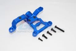 GPM Racing TXM048C-B | GPM Blue Aluminium X-Maxx Steering Bell Crank Support