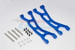 GPM Racing TXM054F-R-B | GPM Blue Aluminium Front / Rear Upper Suspension Arms 2Pcs