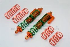 GPM Racing TXM12170-OR-G | GPM Orange Aluminium Front/Rear Shocks
